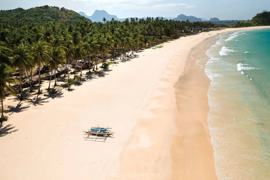 Nacpan Beach Palawan Philippines